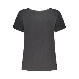 Black Cotton T-Shirt