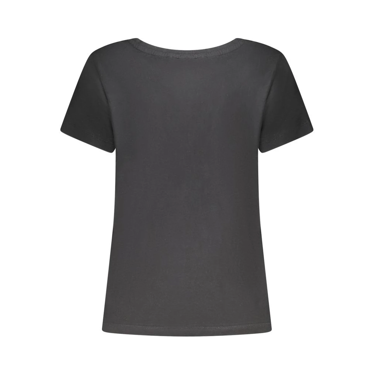 Black Cotton T-Shirt