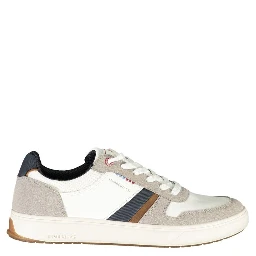 White Polyester Sneaker