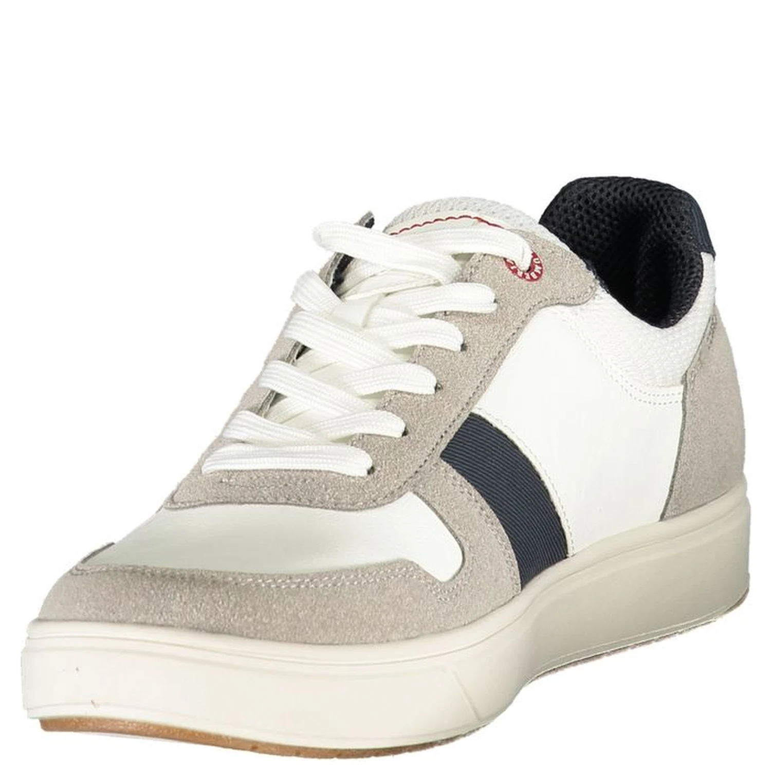White Polyester Sneaker