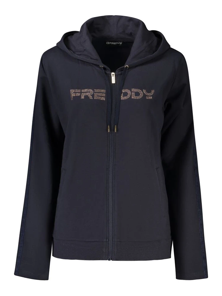 Blue Cotton Sweatshirt