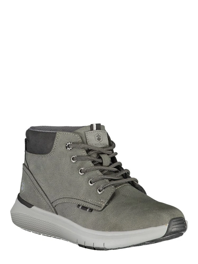 Grigio Polyester Mens Sneaker alternative