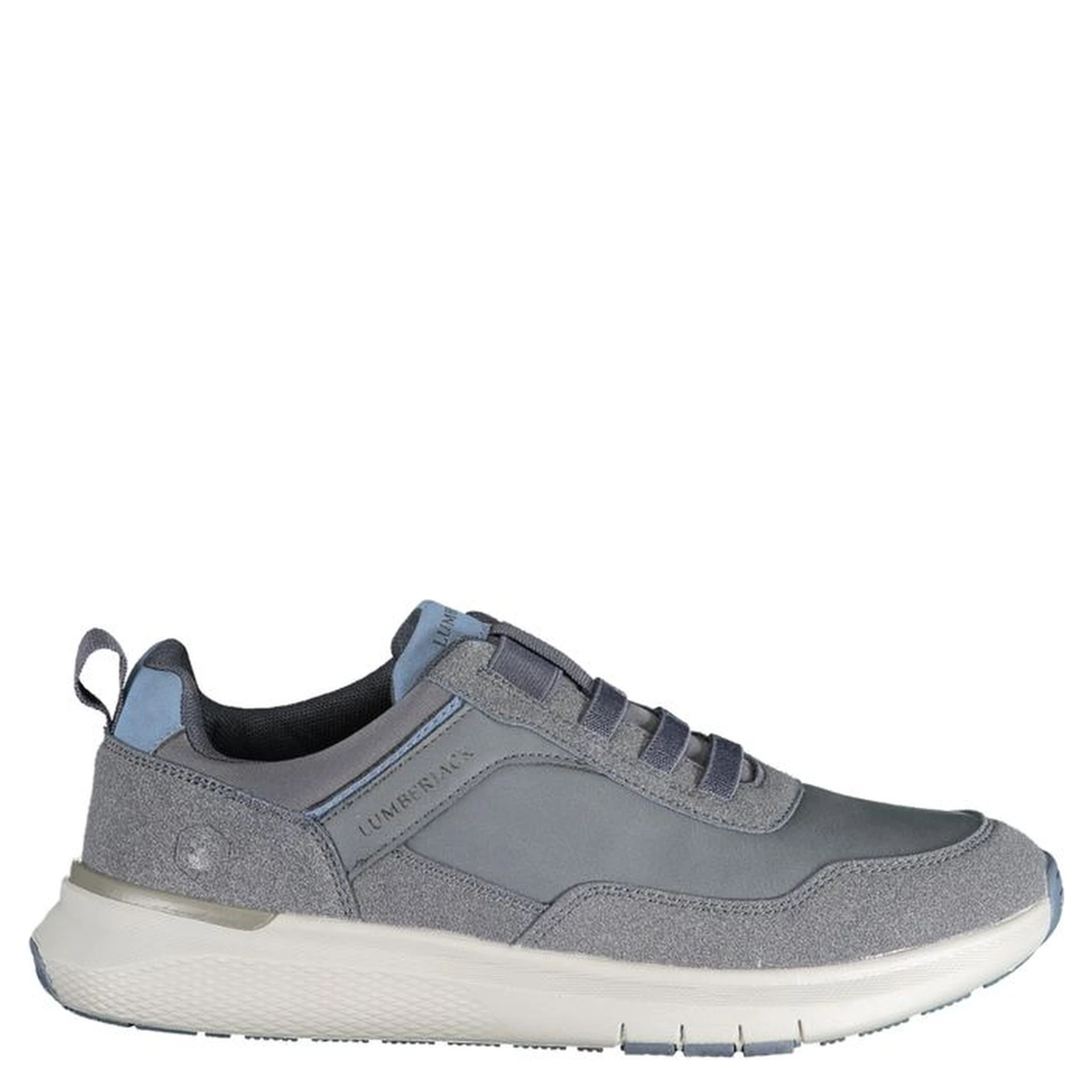 Blue Polyester Sneaker
