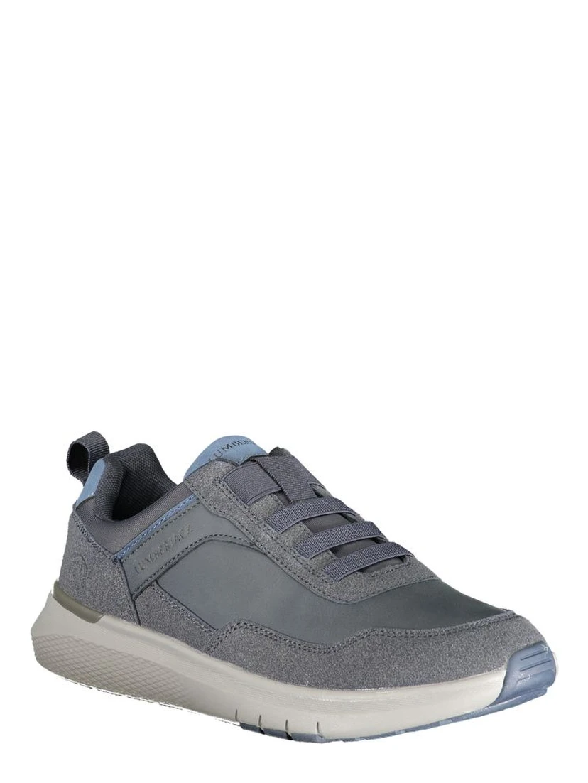 Blue Polyester Sneaker