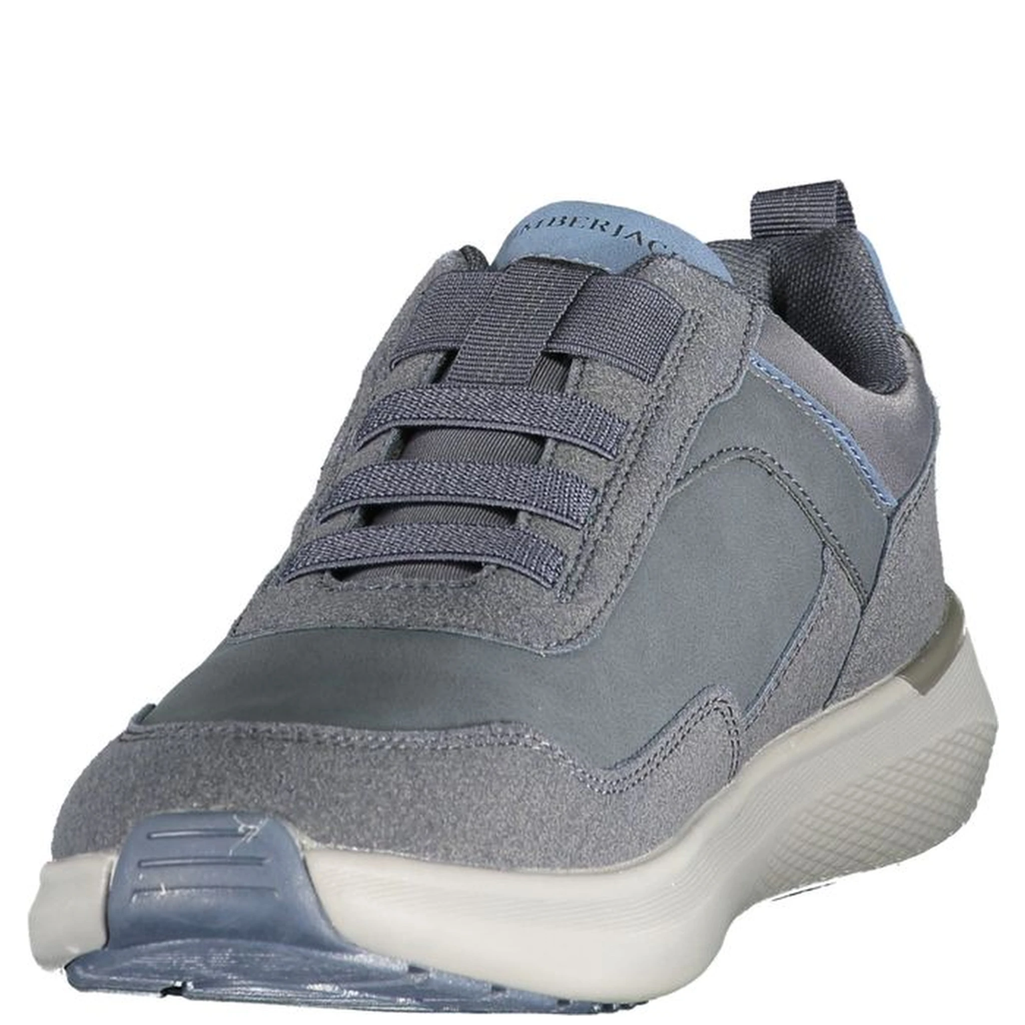 Blue Polyester Sneaker
