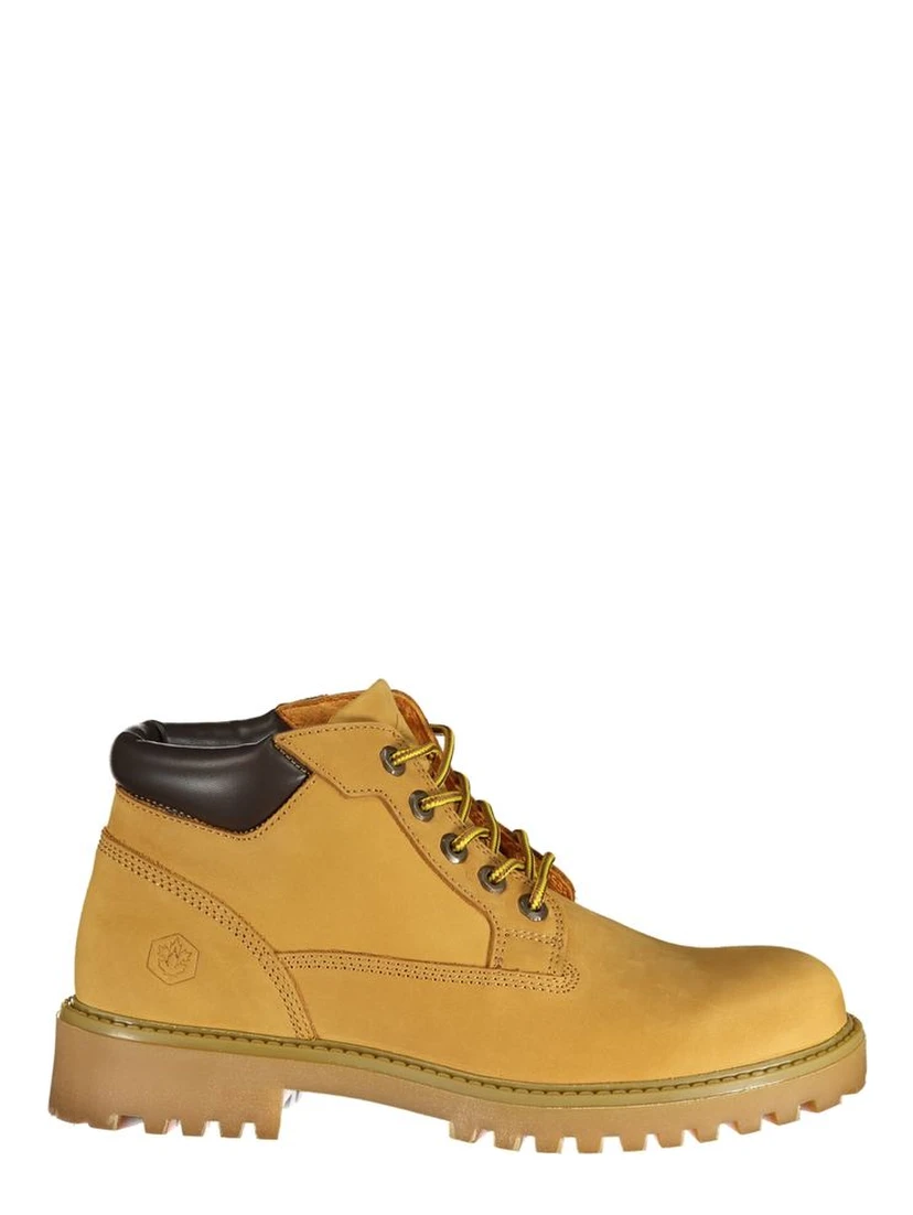 Yellow Polyester Sneaker