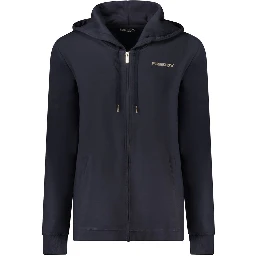 Blue Cotton Sweatshirt