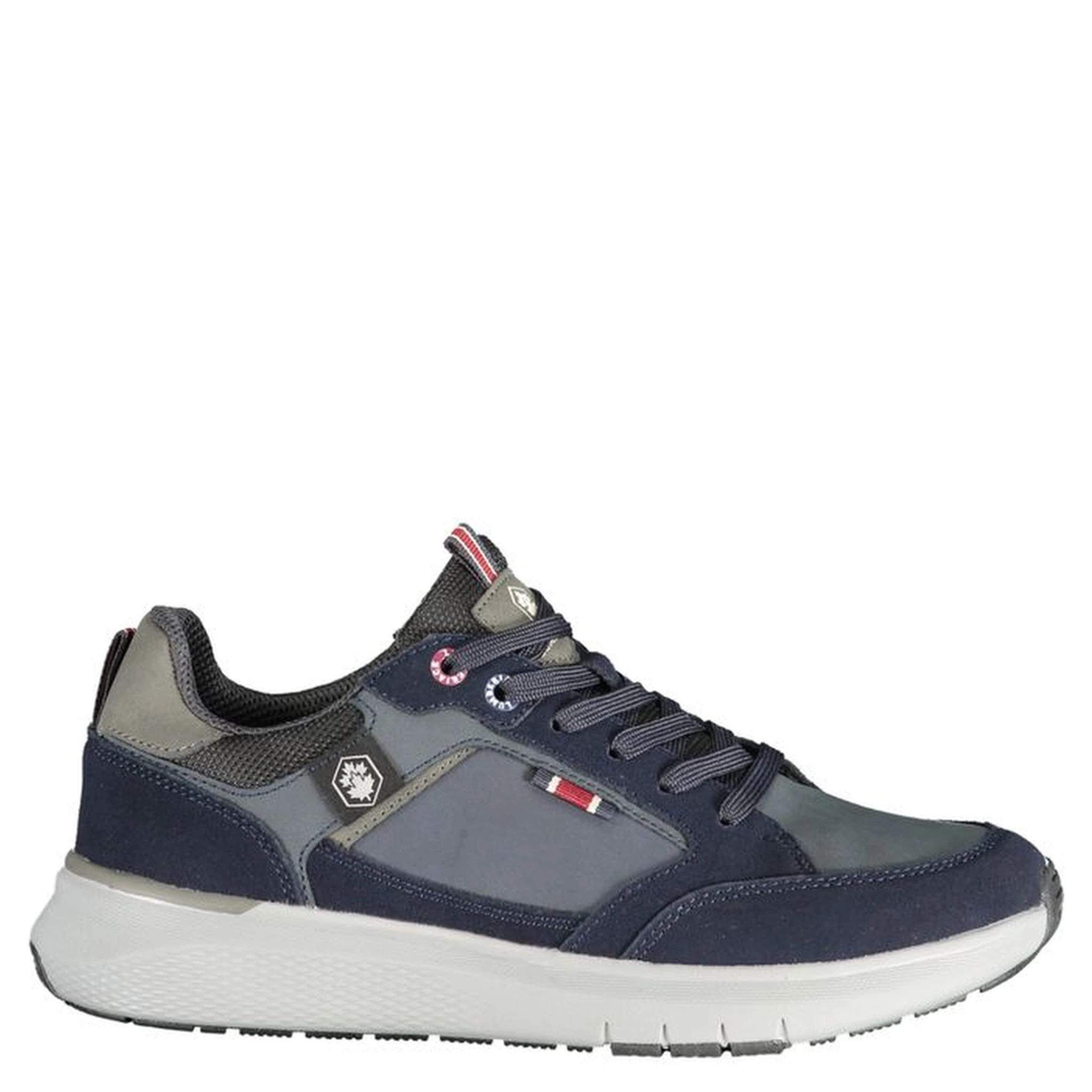 Blue Polyurethane Men's Sneaker