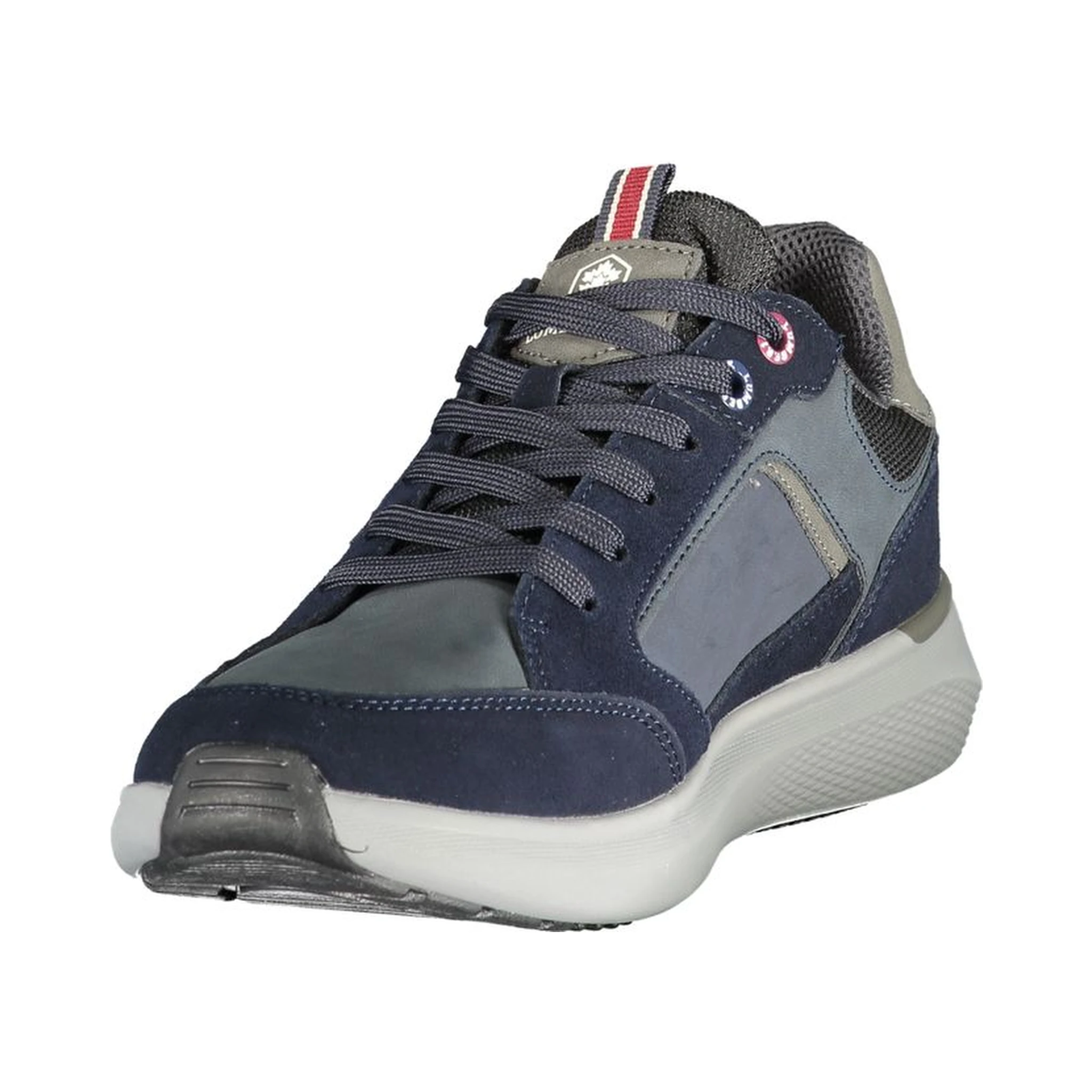 Blue Polyurethane Men's Sneaker