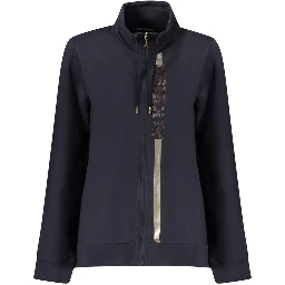 Blue Cotton Sweatshirt