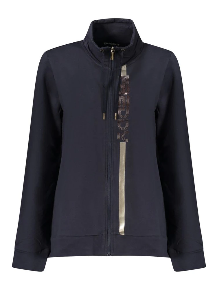 Blue Cotton Sweatshirt