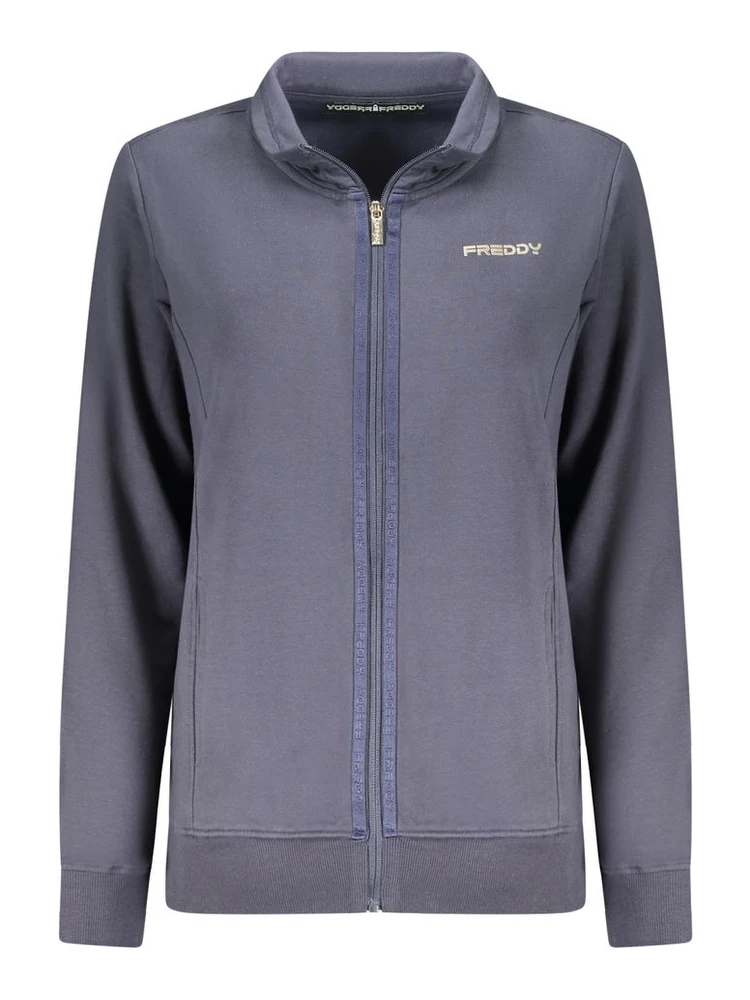 Blue Cotton Sweatshirt