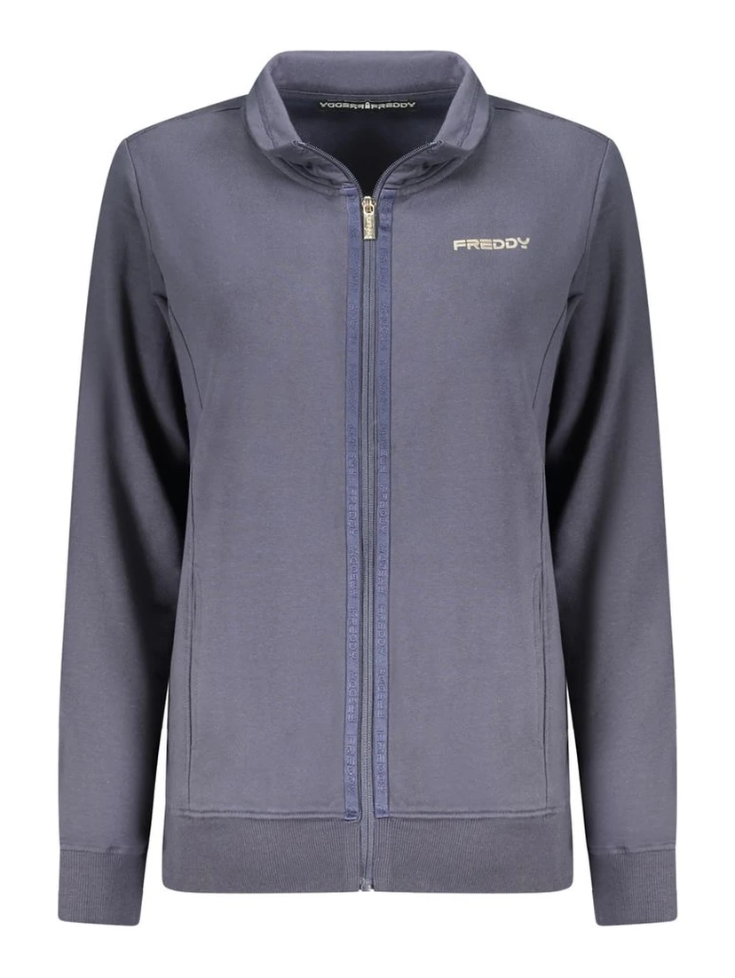 Blue Cotton Sweatshirt