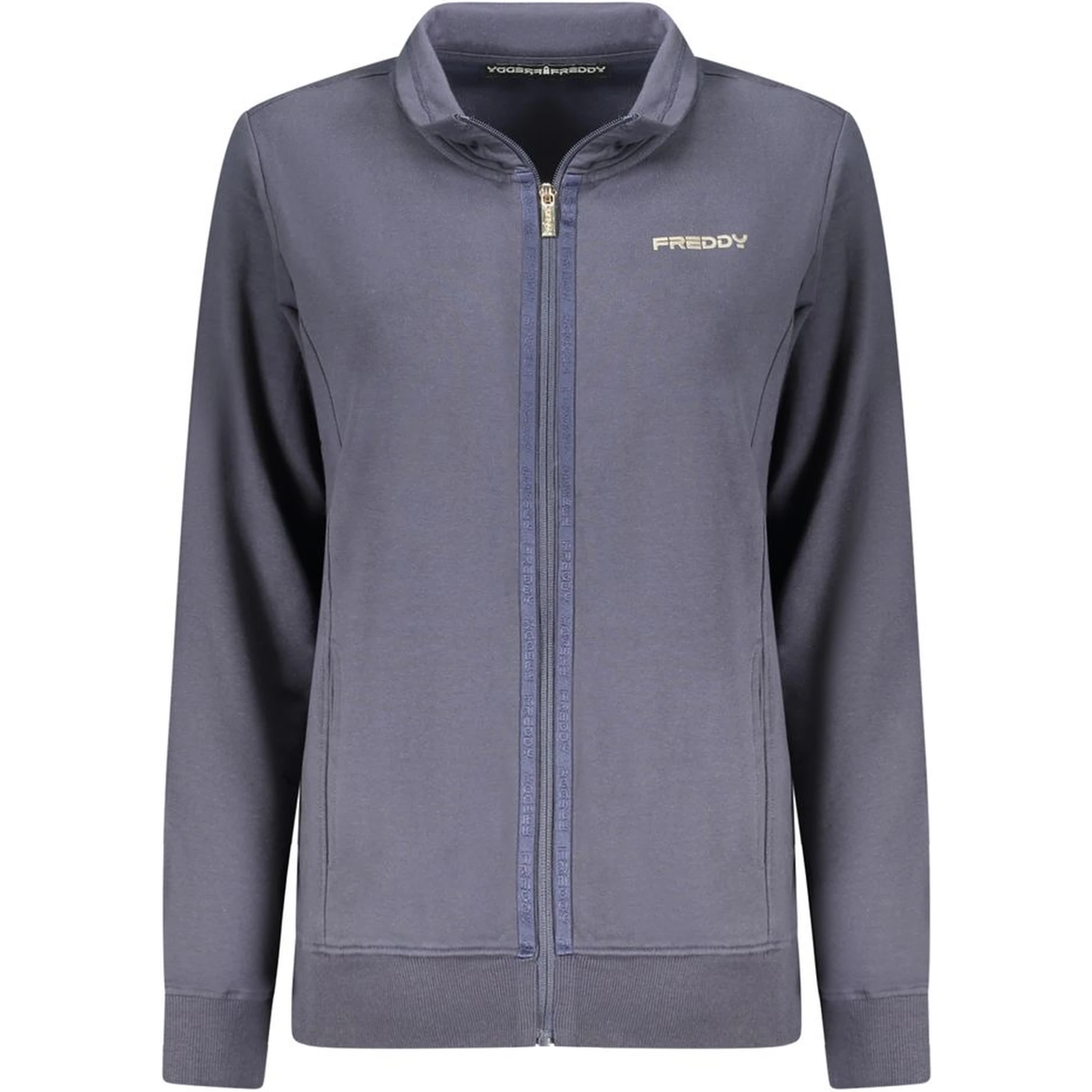 Blue Cotton Sweatshirt