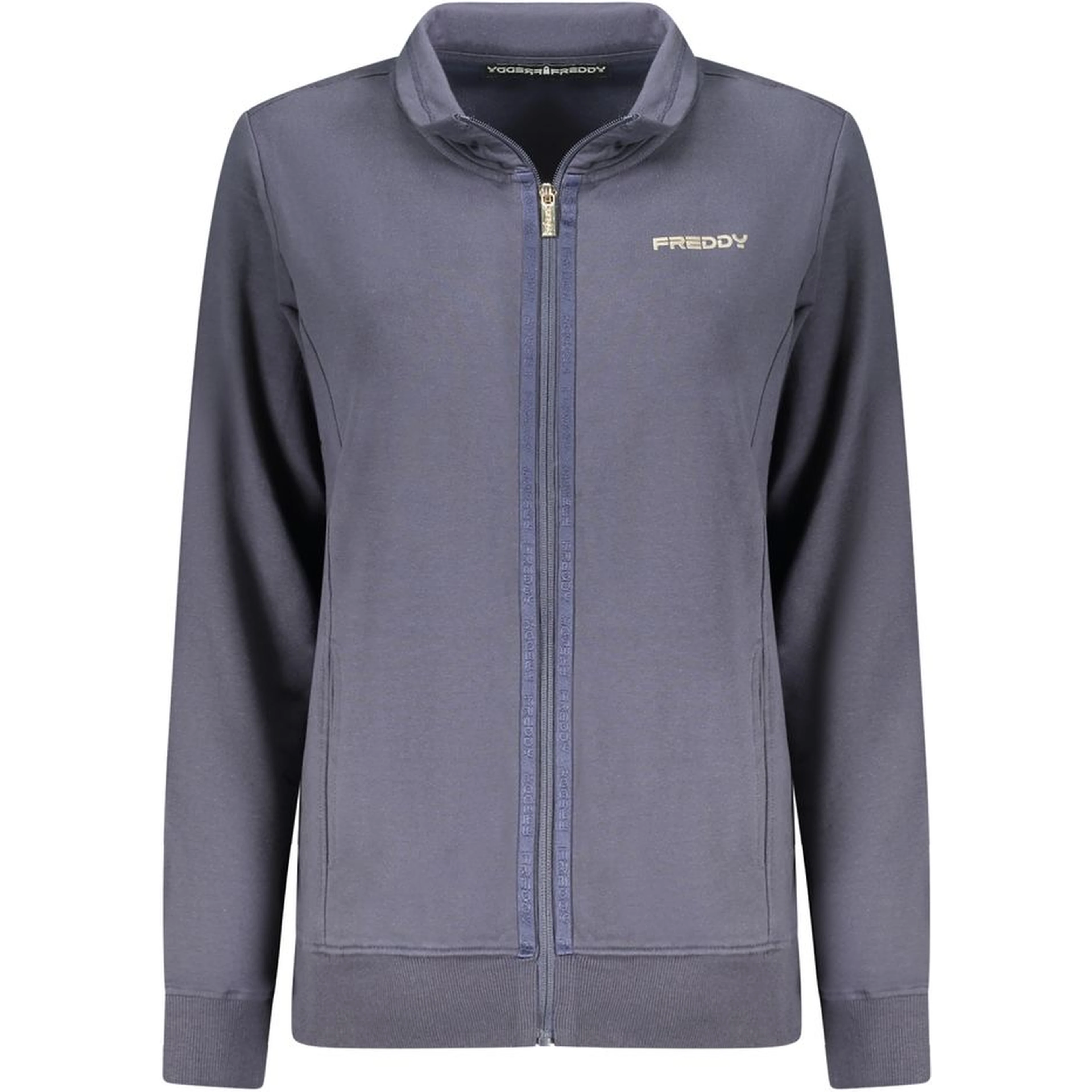 Blue Cotton Sweatshirt