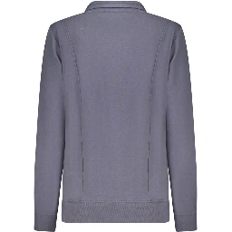 Blue Cotton Sweatshirt