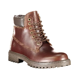 Brown Polyester Sneaker