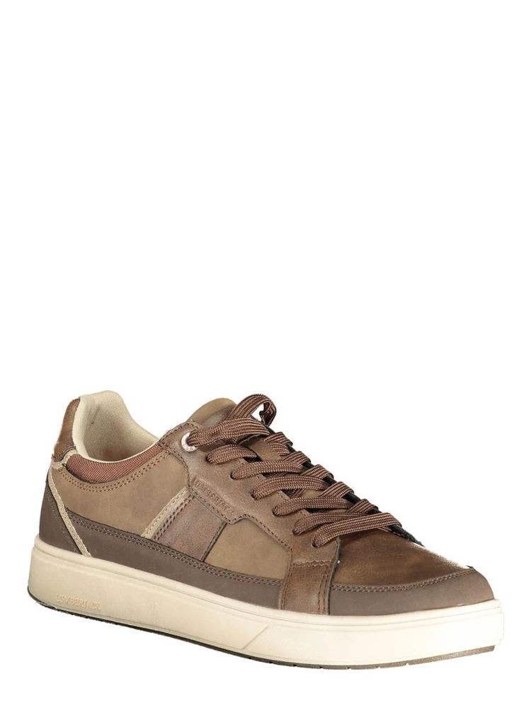 Marrone Poliuretano Men Sneaker alternative