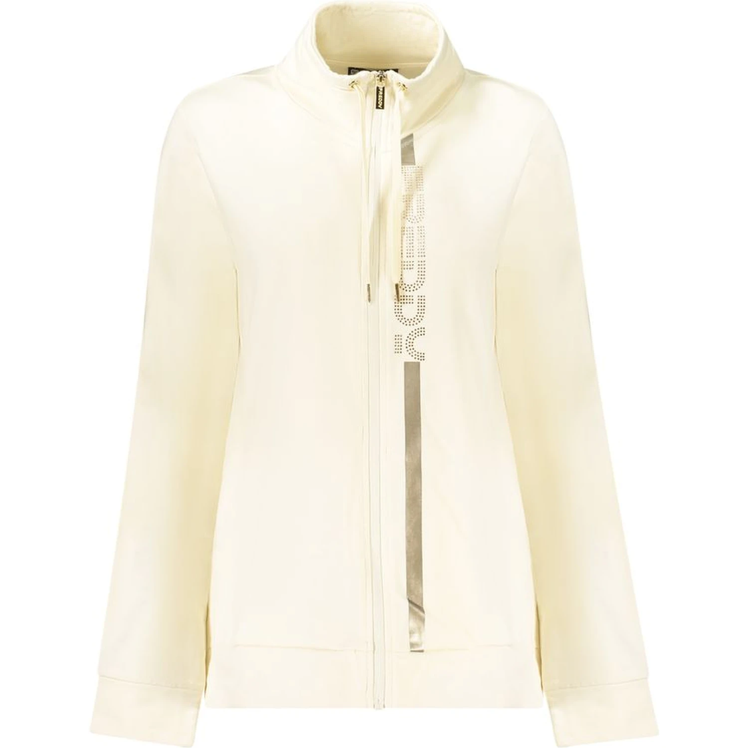 Bianco Cotton Women Sweatshirt