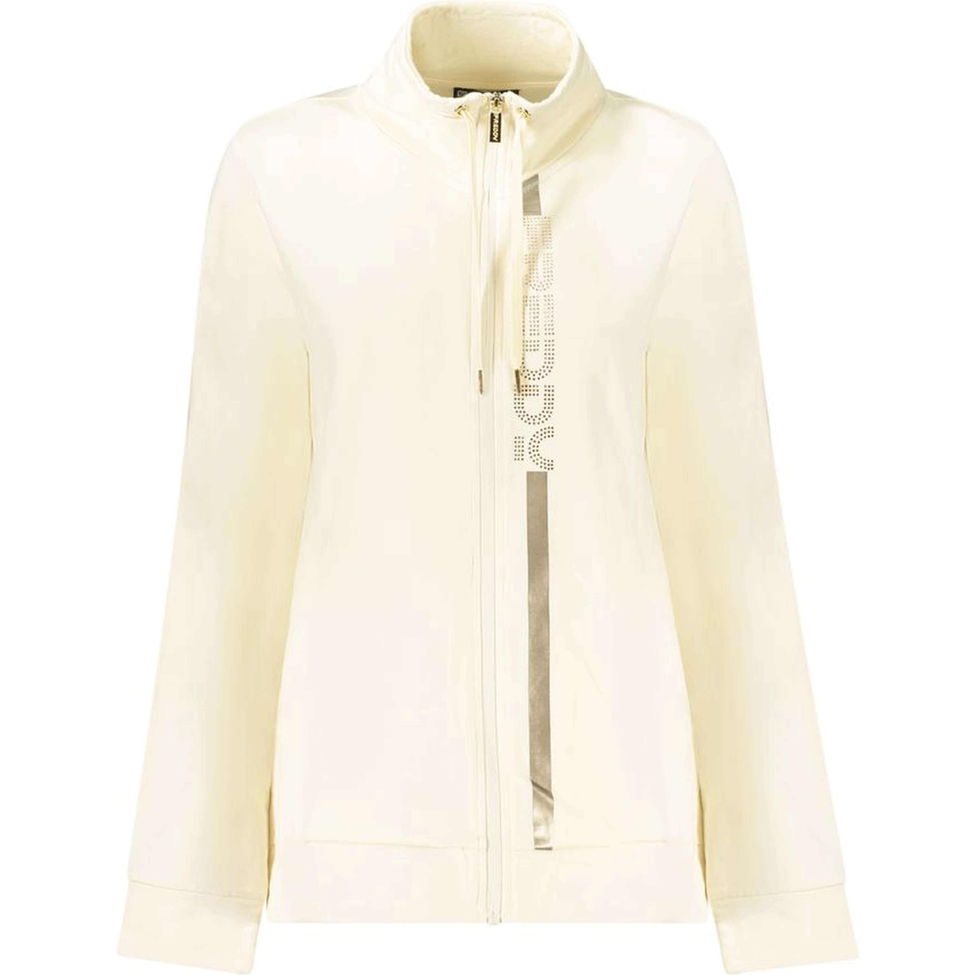 Bianco Cotton Women Sweatshirt