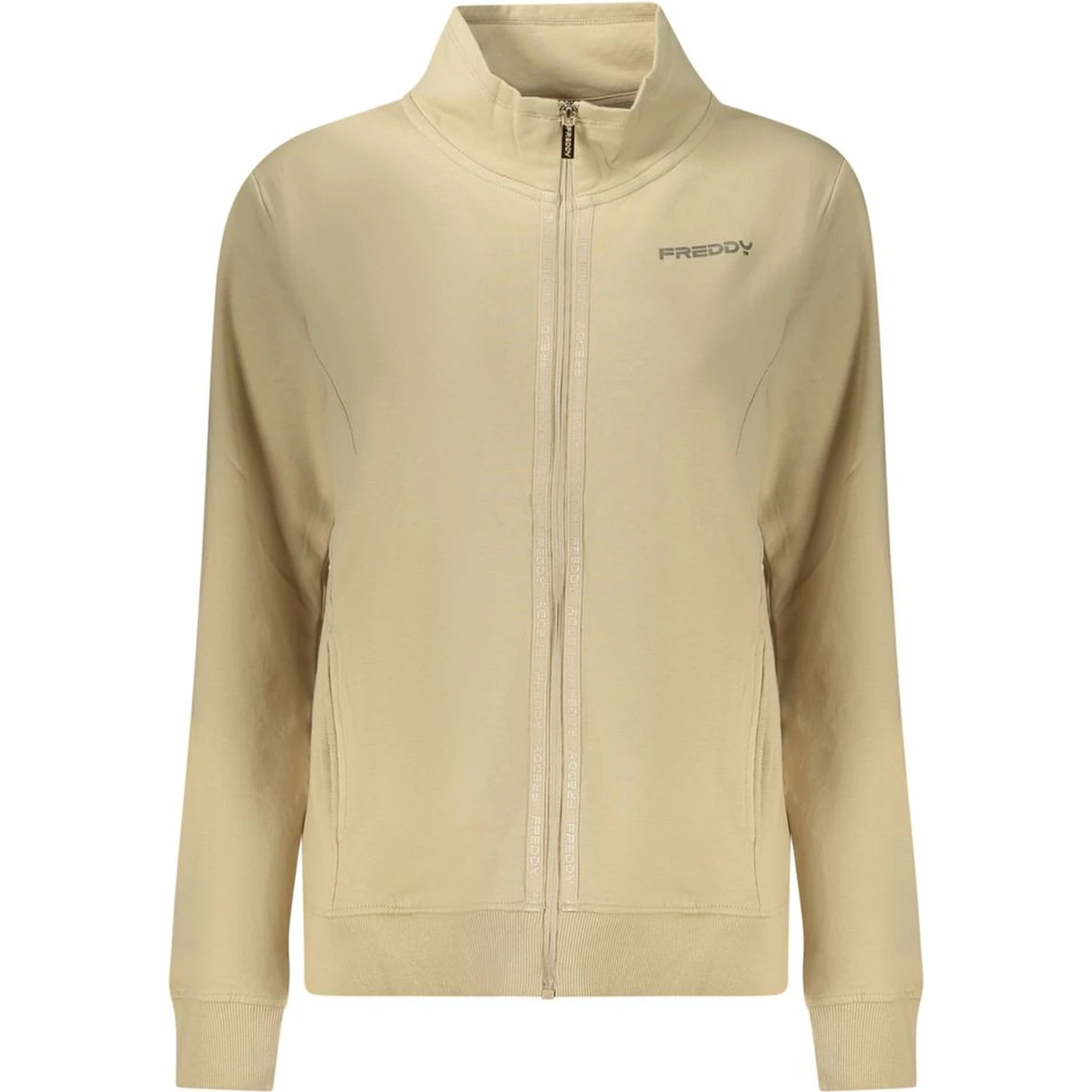 Beige Cotton Sweatshirt