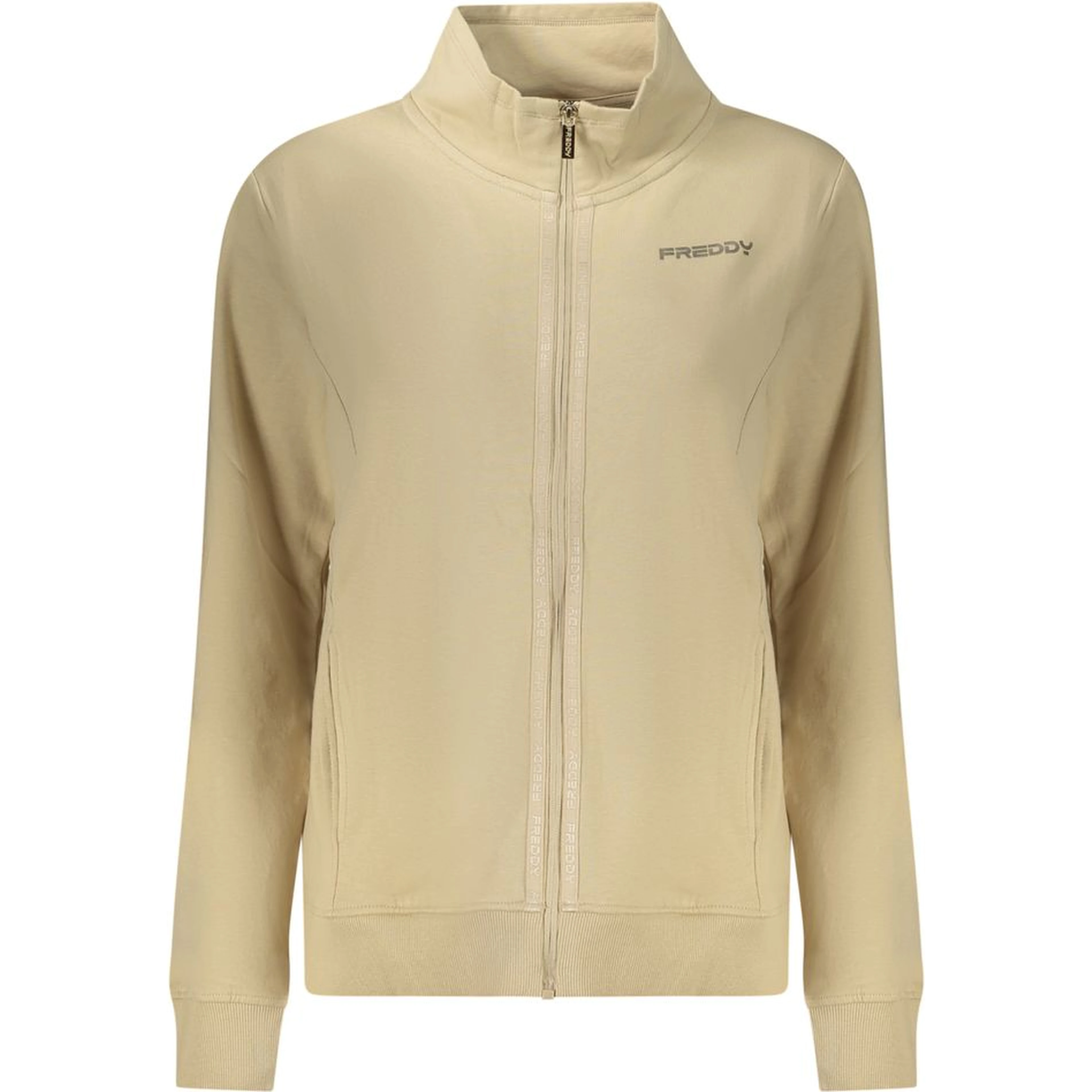Beige Cotton Sweatshirt