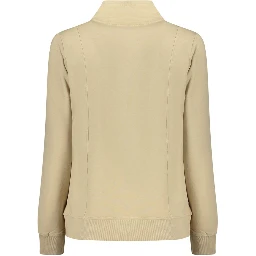 Beige Cotton Sweatshirt