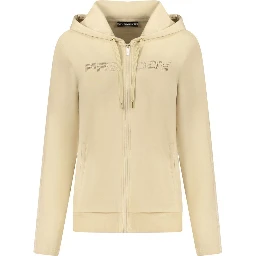 Beige Cotton Sweatshirt
