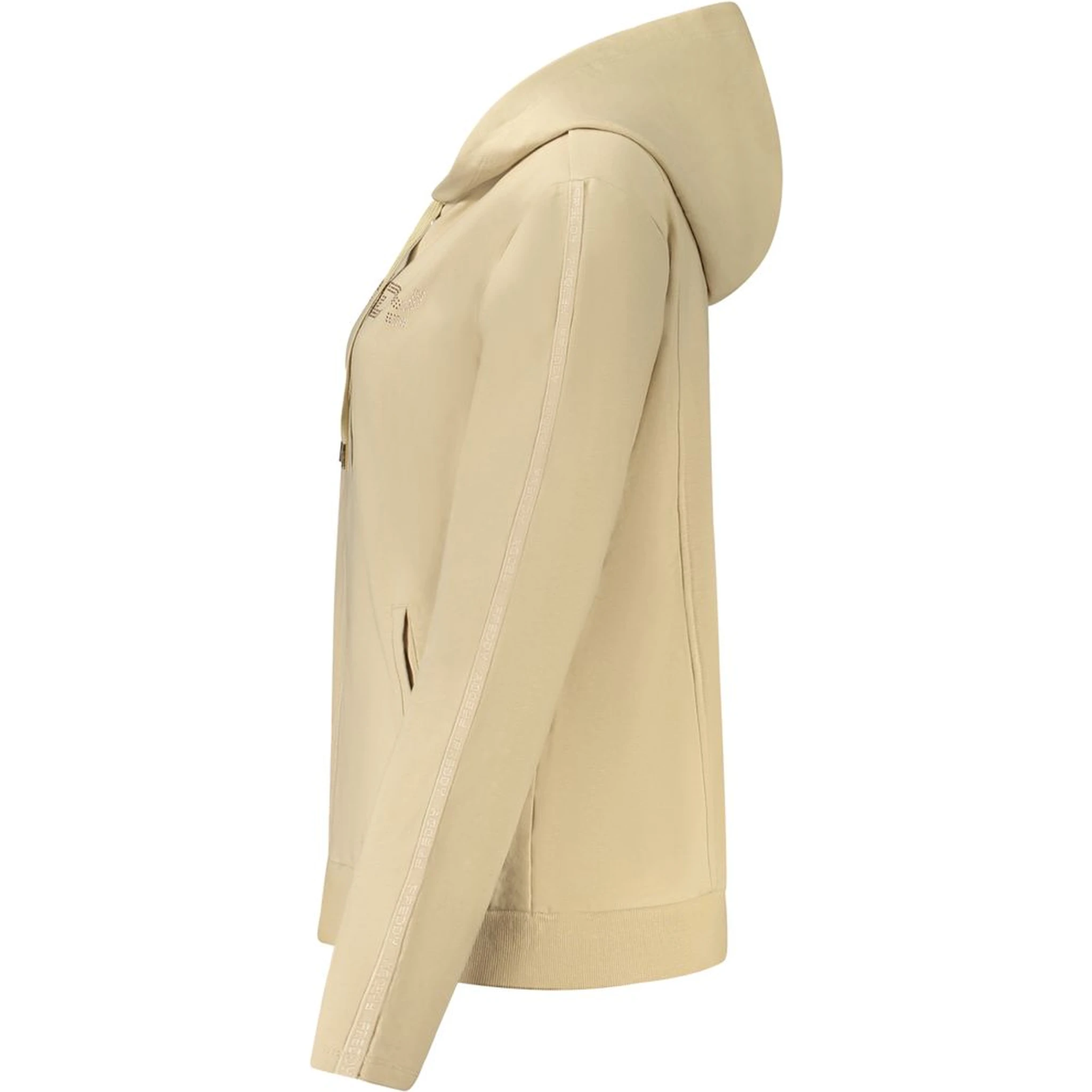 Beige Cotton Sweatshirt