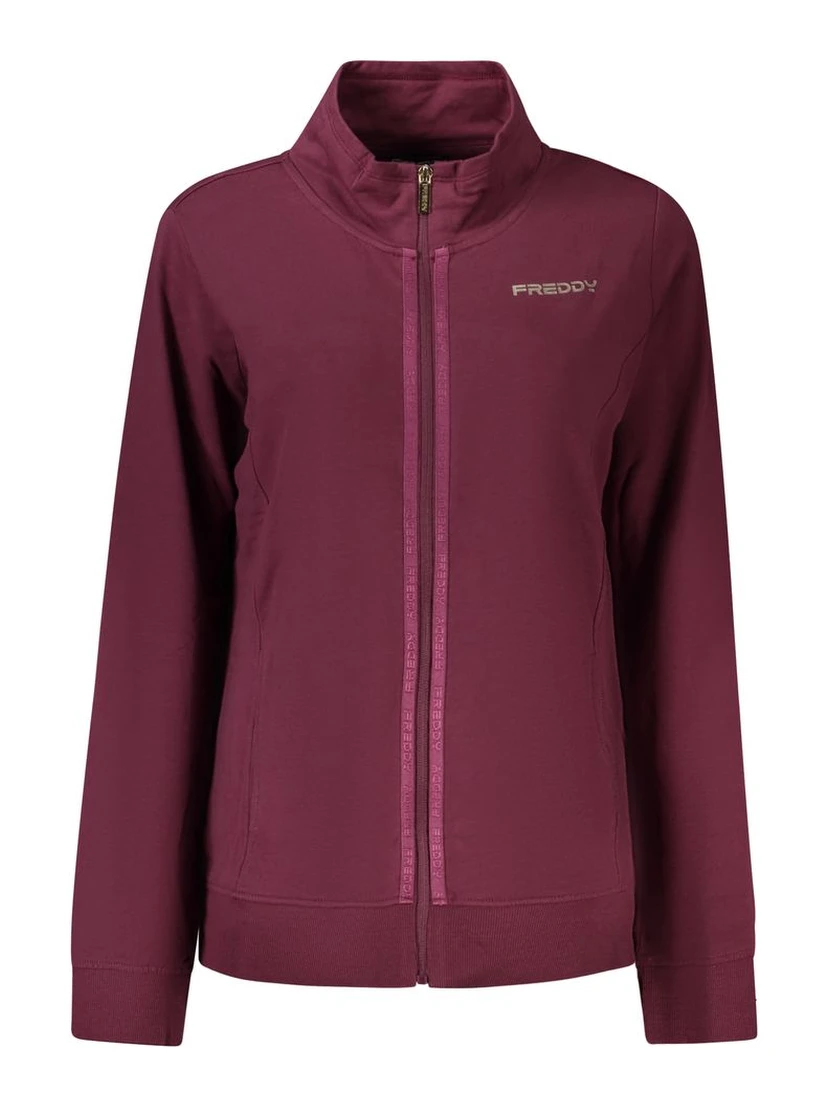 Purple Cotton Sweatshirt