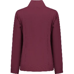 Purple Cotton Sweatshirt