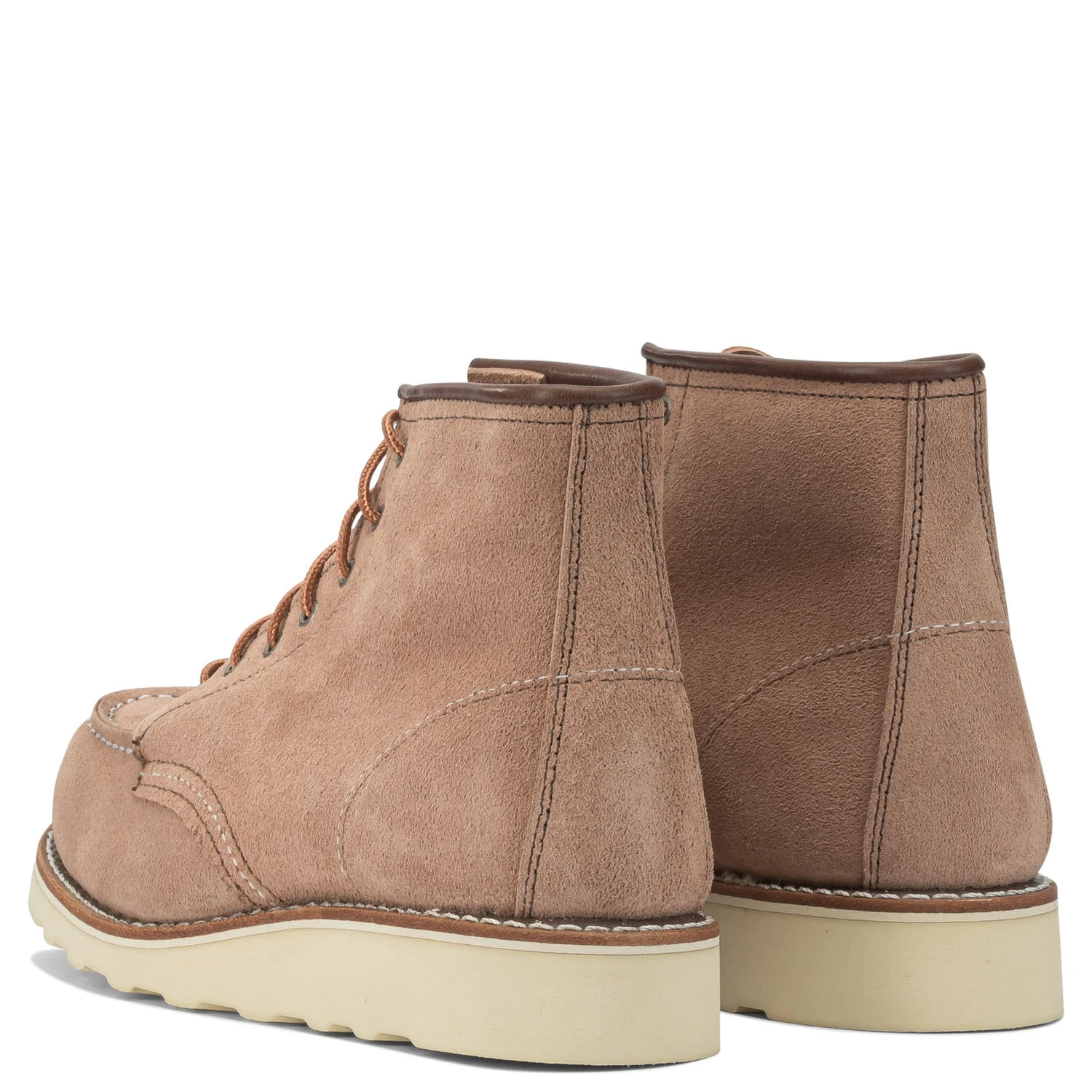 "6 Moc Toe 3319 Dusty Rose Abilene" Lace-up ankle boots