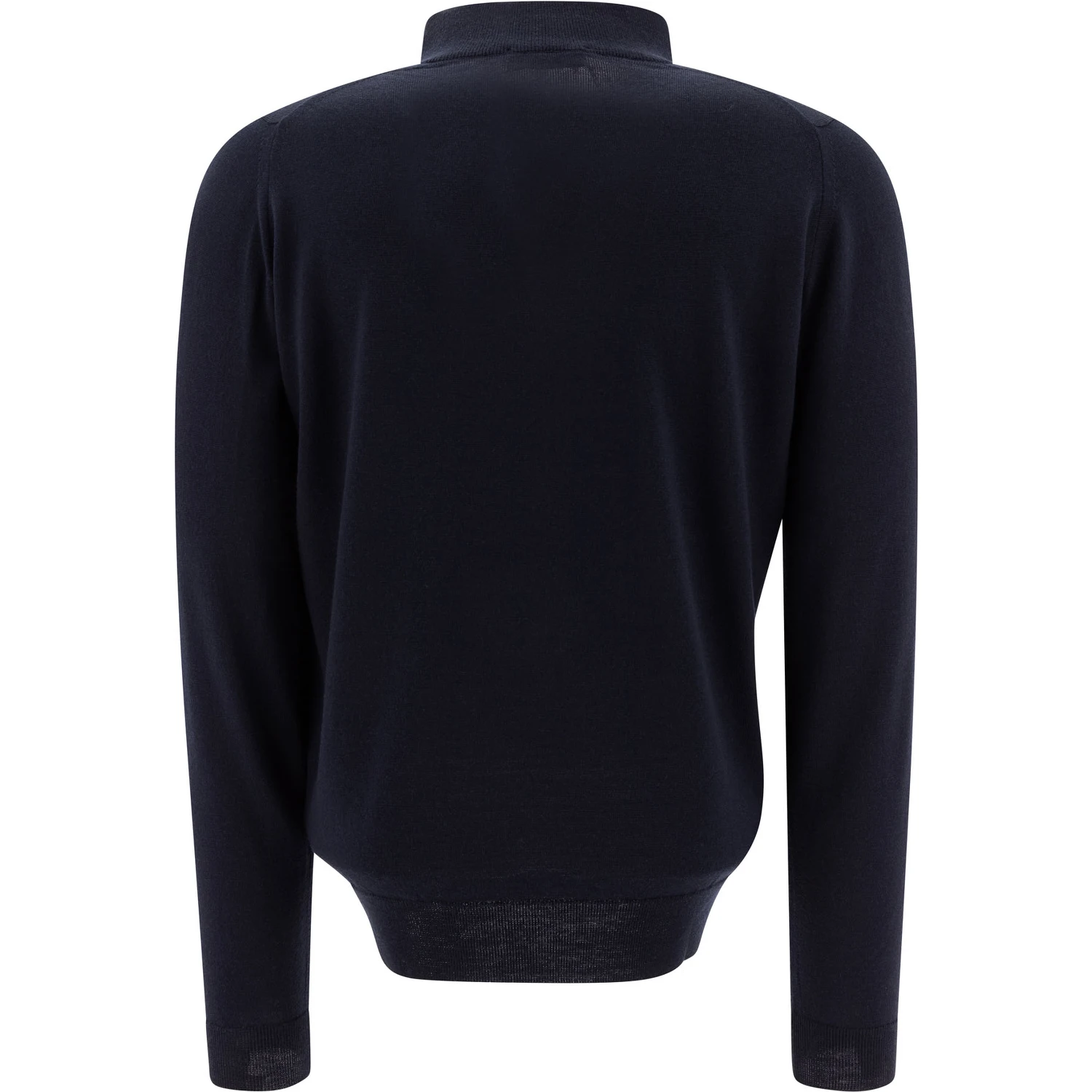 Merino wool "Tapton" half-zip sweater