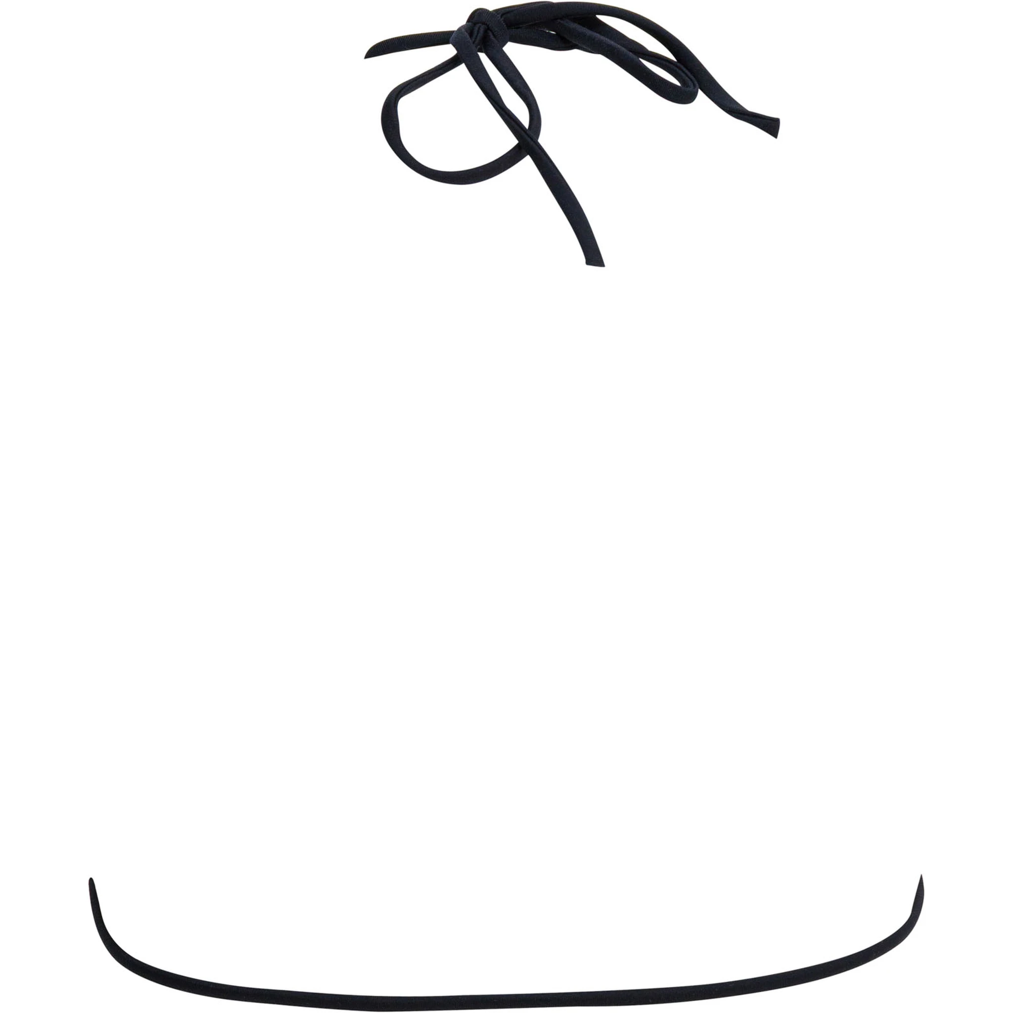 Iride print triangle bikini top