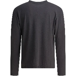 Cotton crepe jersey T-shirt with logo