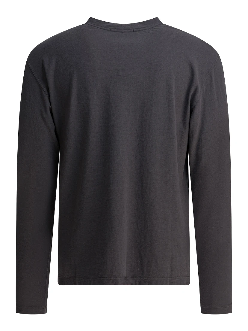 Cotton crepe jersey T-shirt with logo