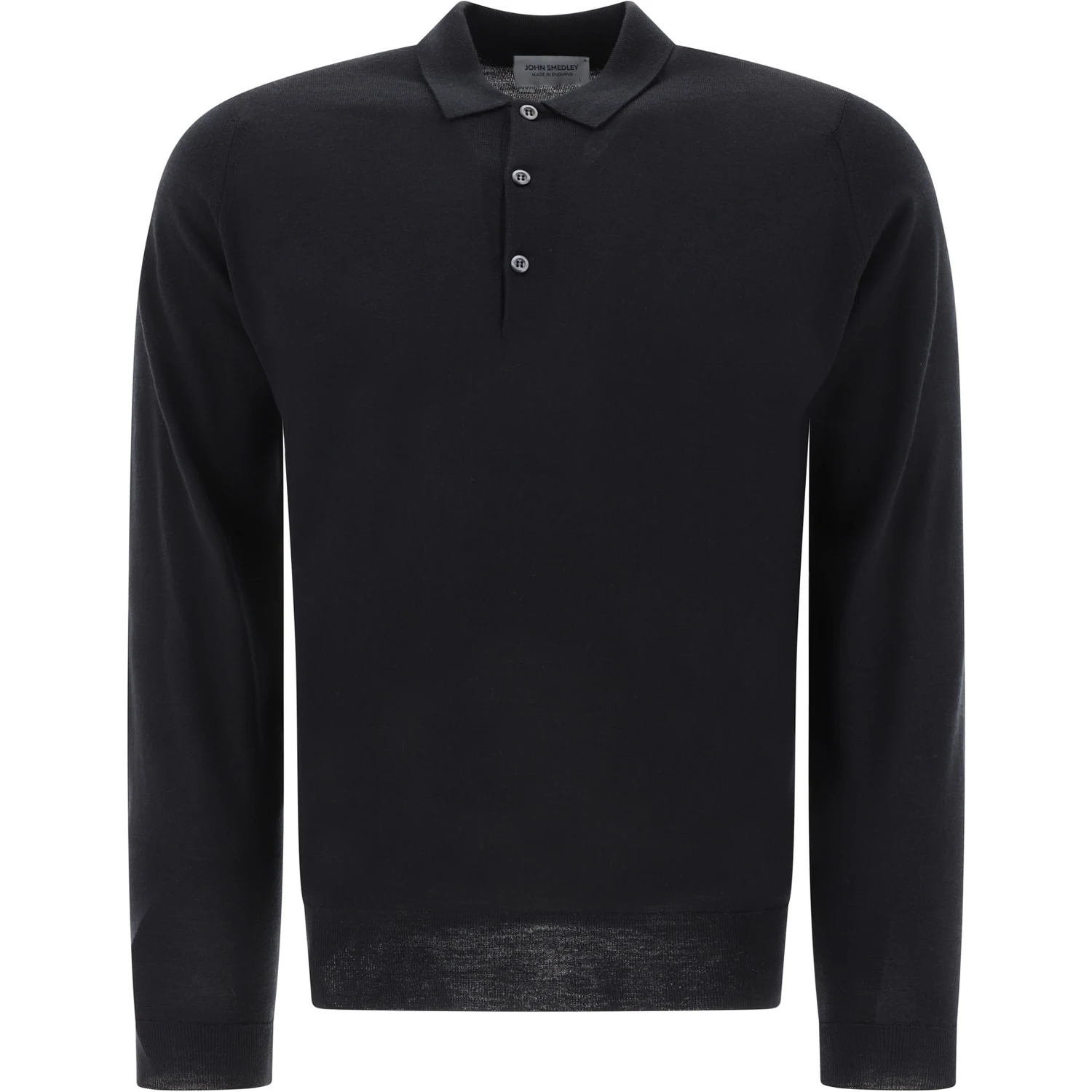 "Belper" merino wool polo shirt