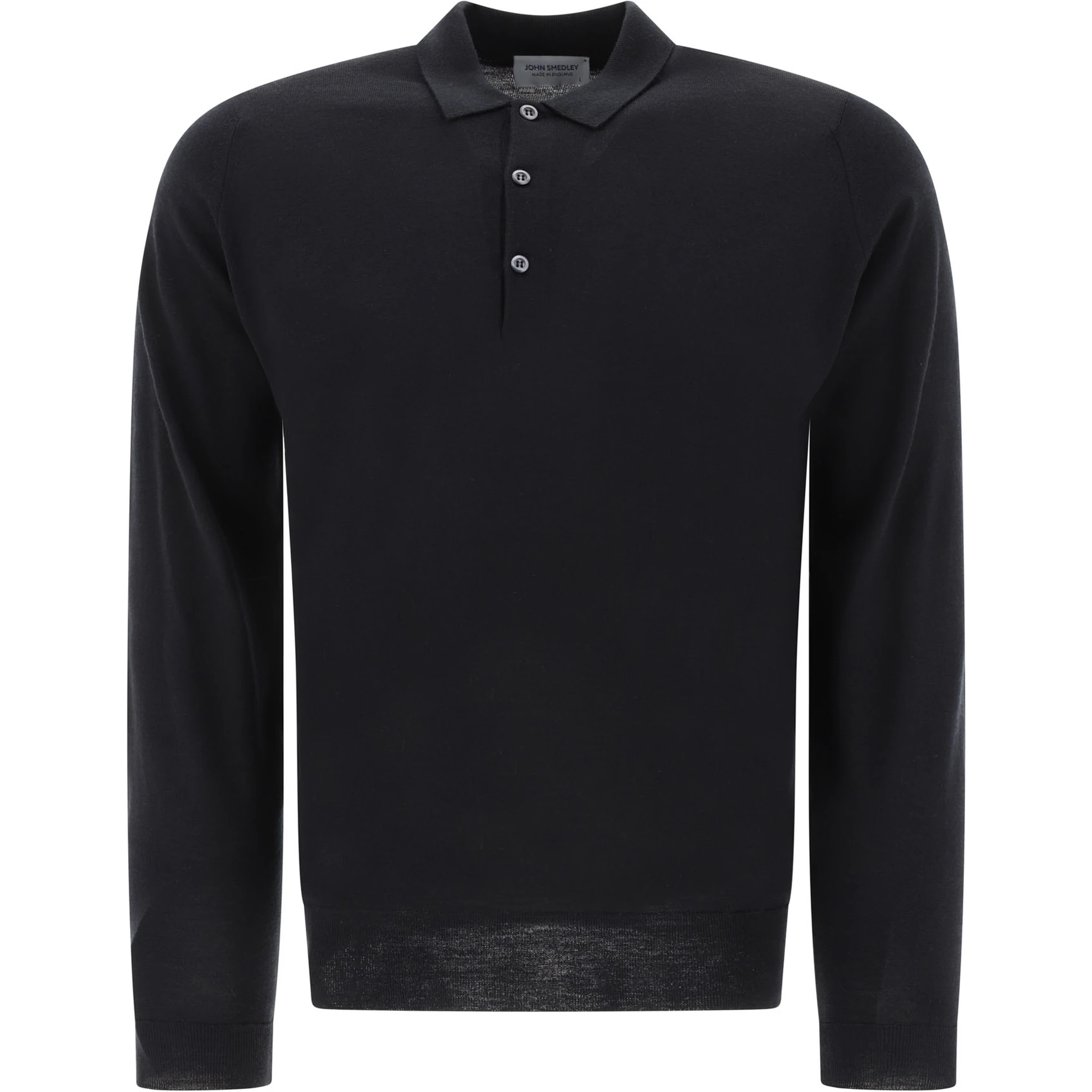 "Belper" merino wool polo shirt