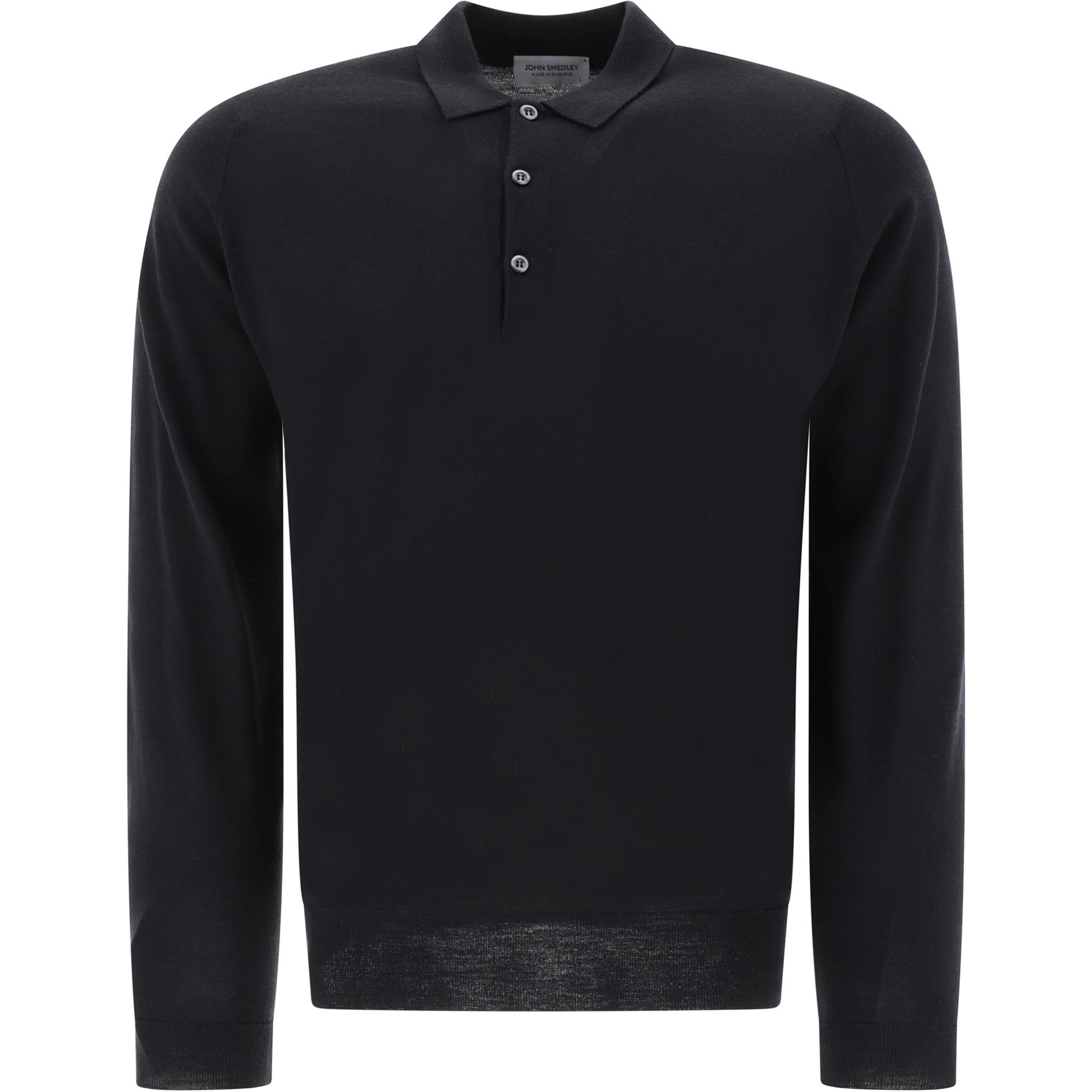 "Belper" merino wool polo shirt