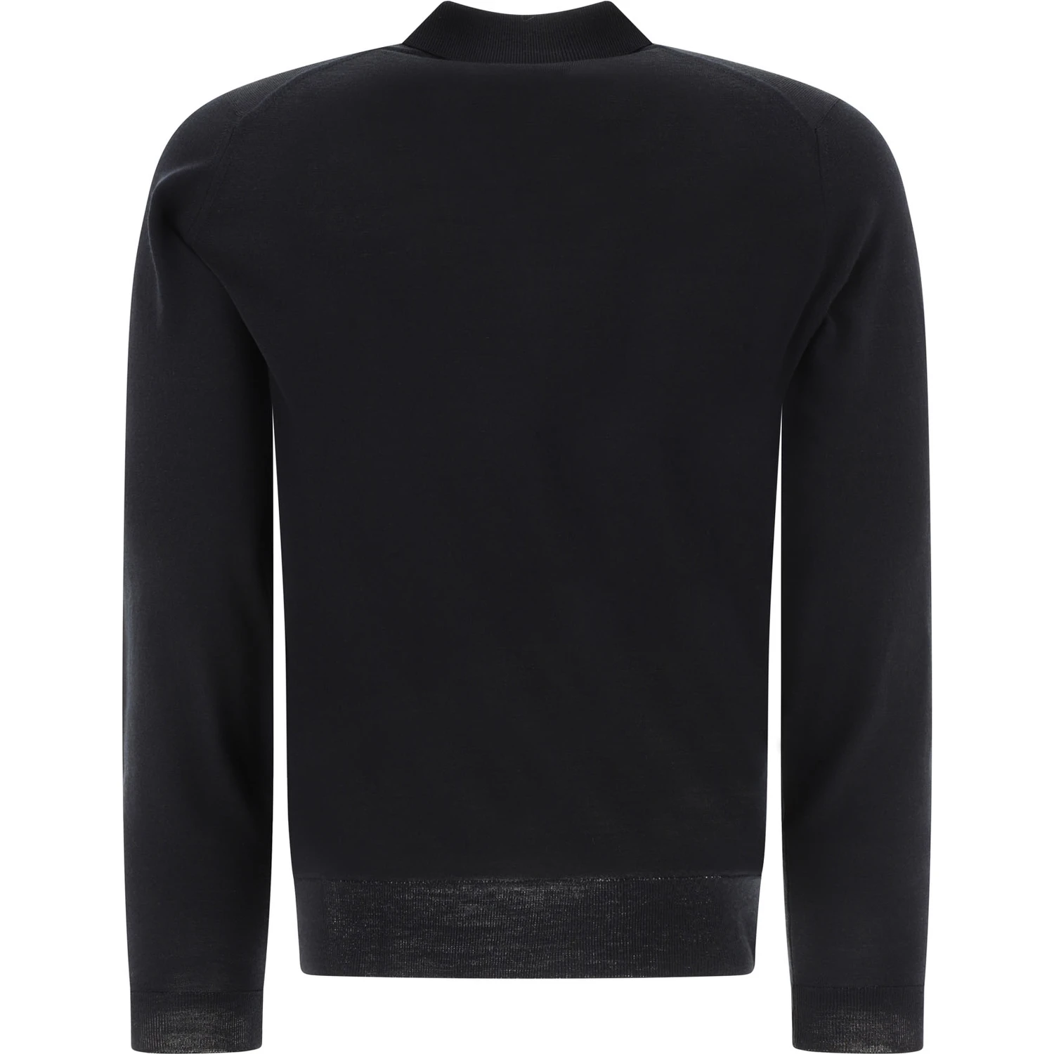 "Belper" merino wool polo shirt