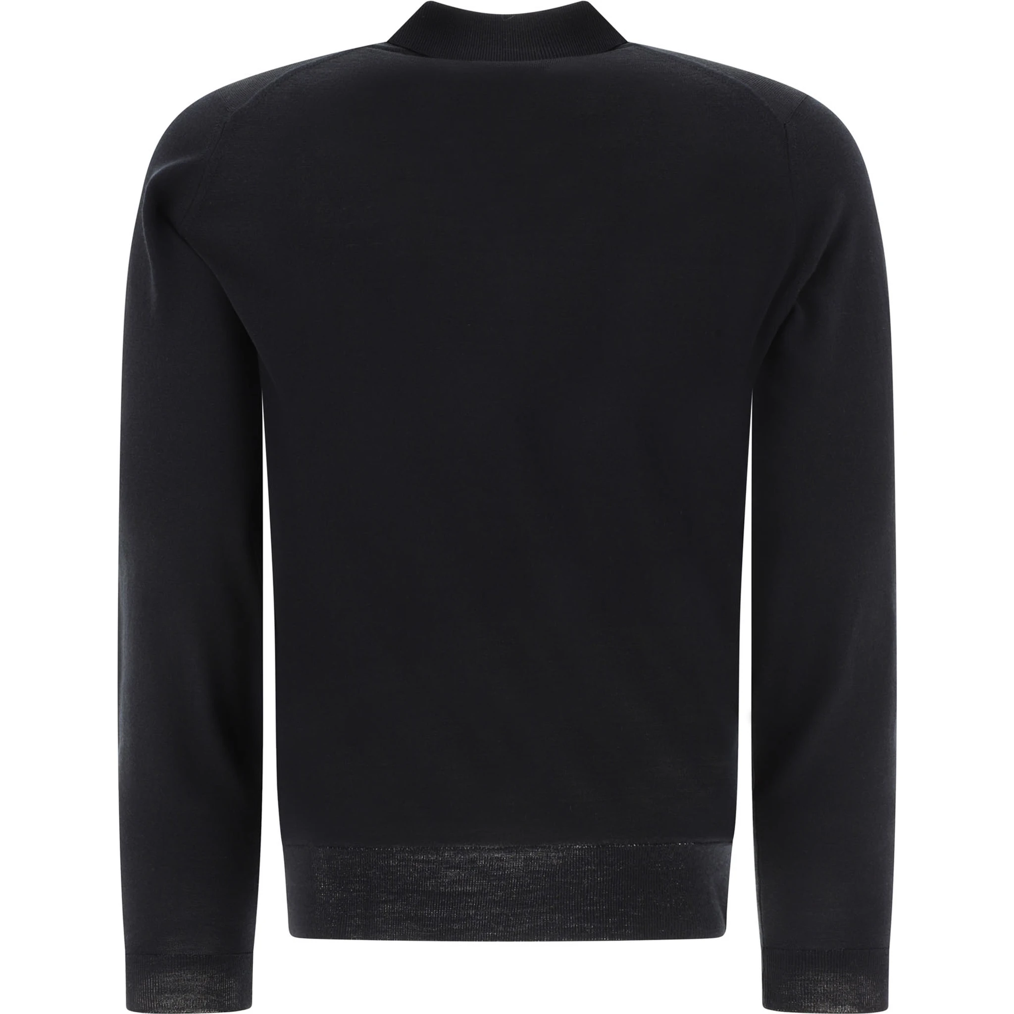"Belper" merino wool polo shirt
