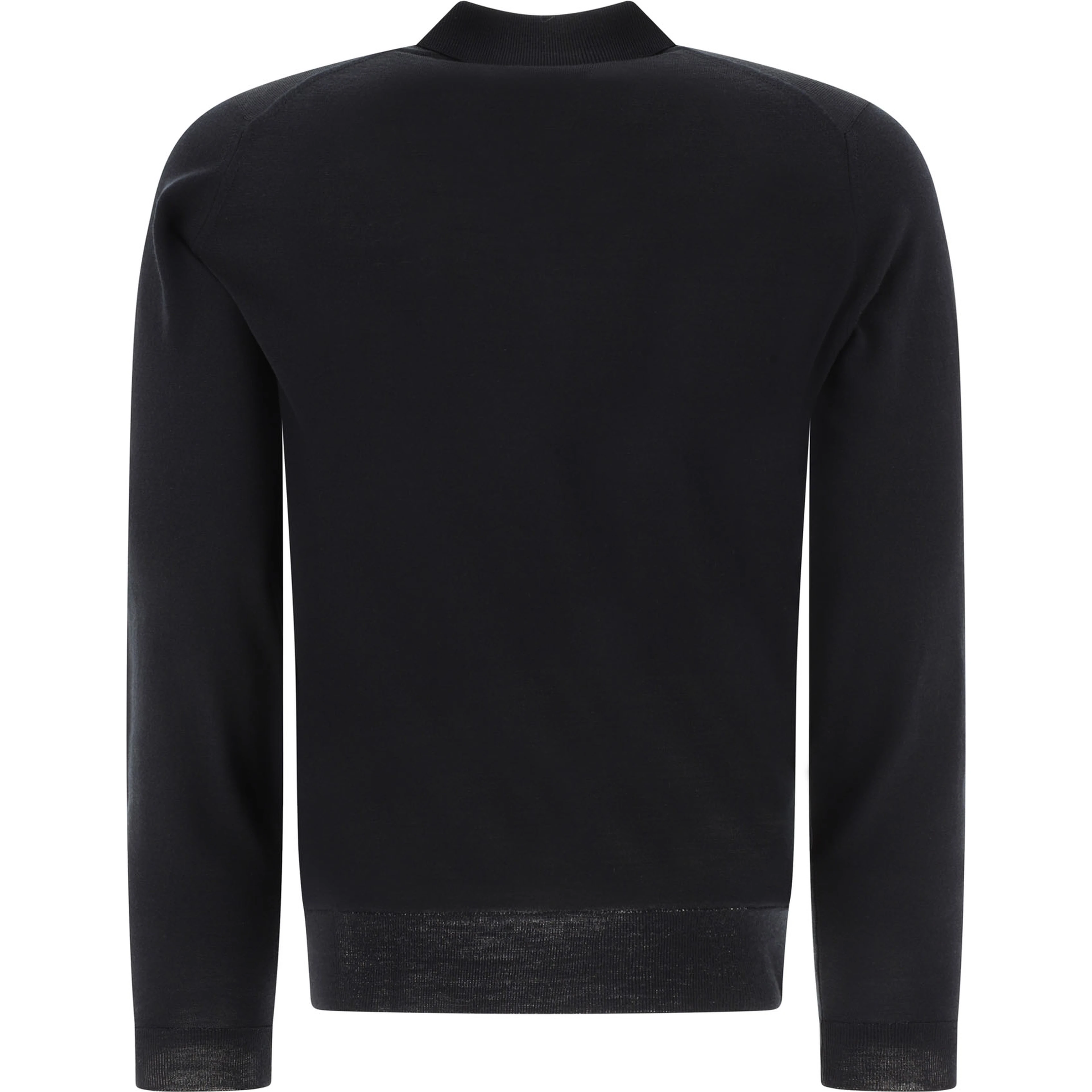 "Belper" merino wool polo shirt