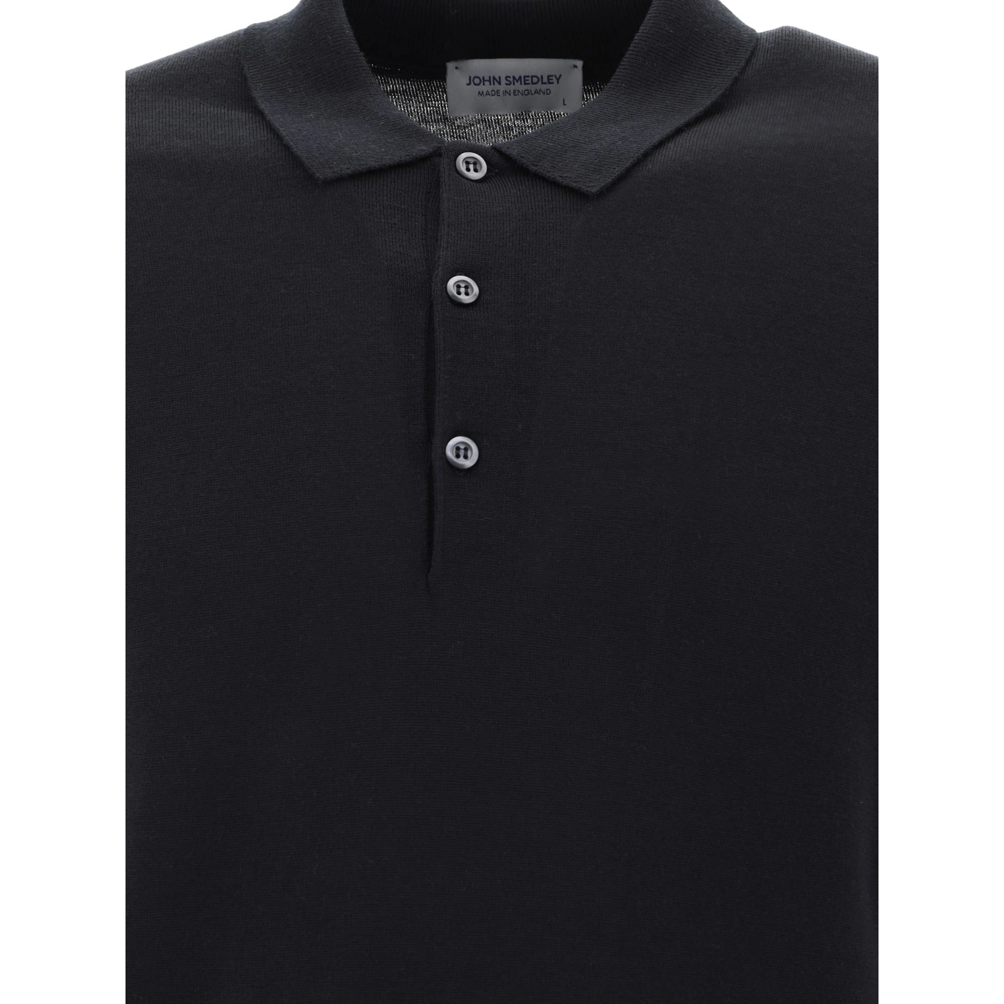 "Belper" merino wool polo shirt