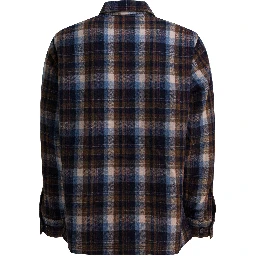 Wool overshirt jacket