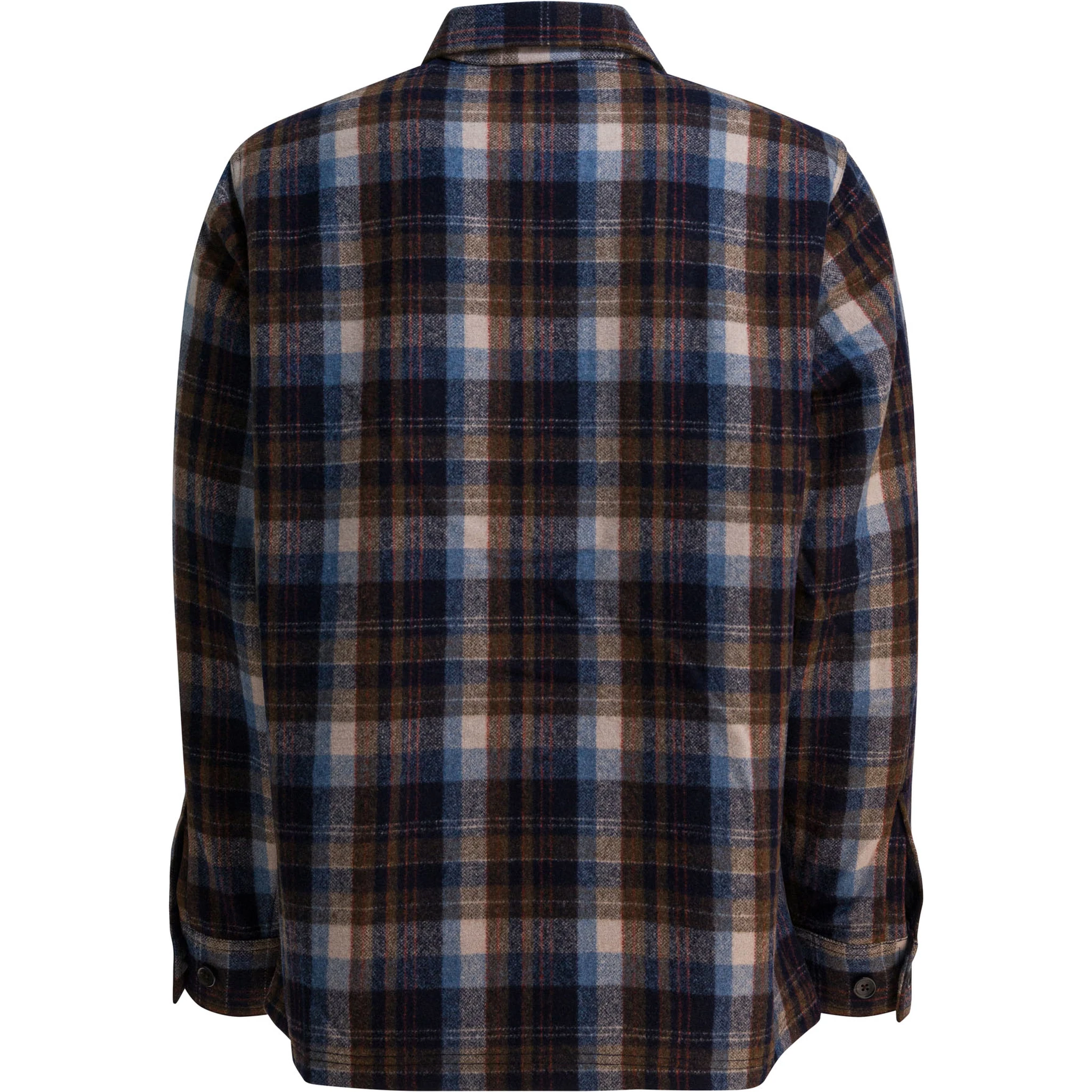 Wool overshirt jacket