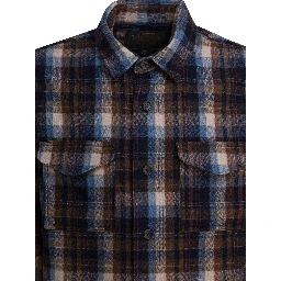 Wool overshirt jacket