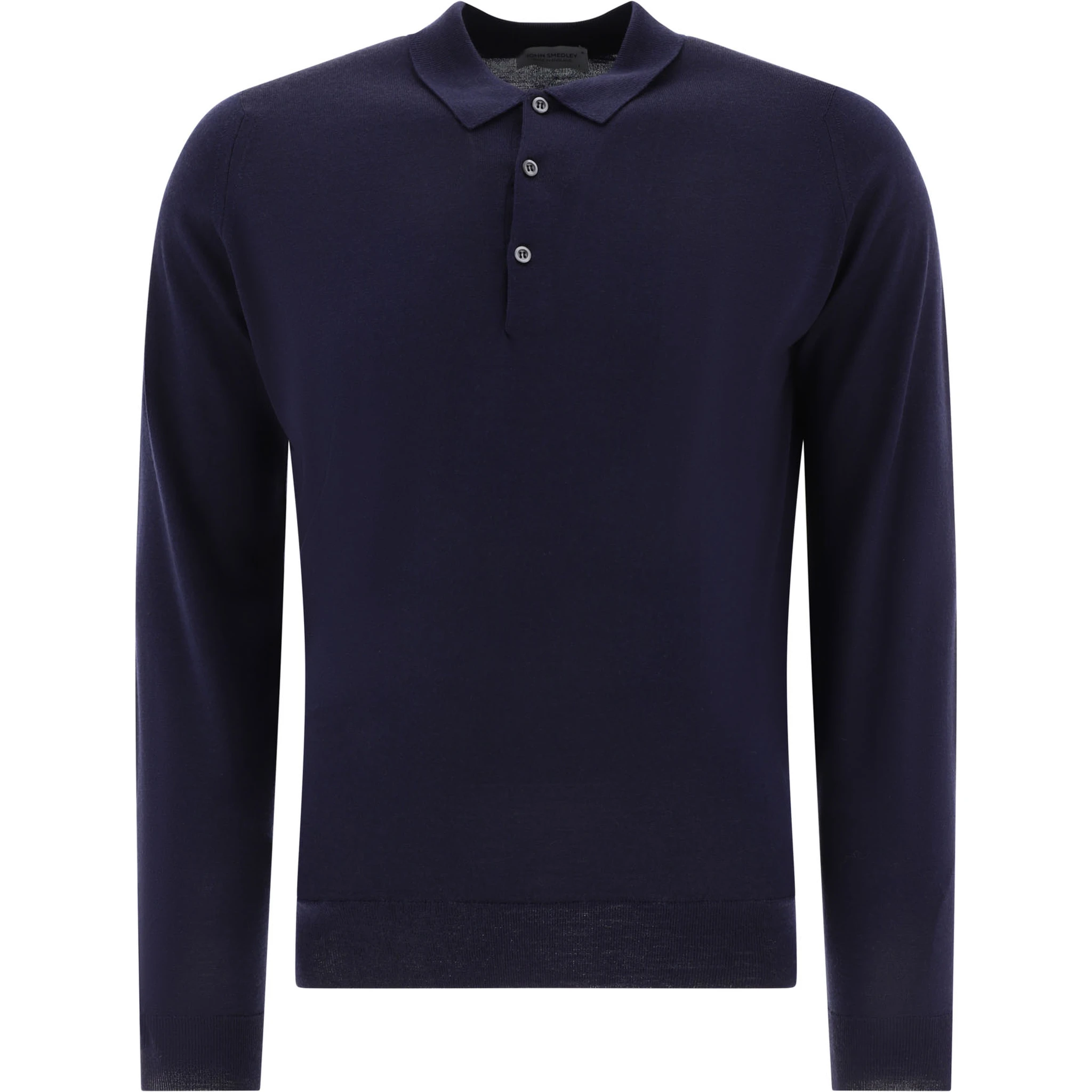 "Belper" merino wool polo shirt