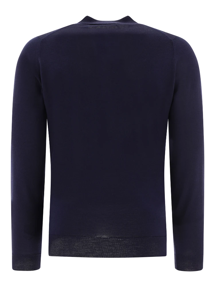 "Belper" merino wool polo shirt alternative