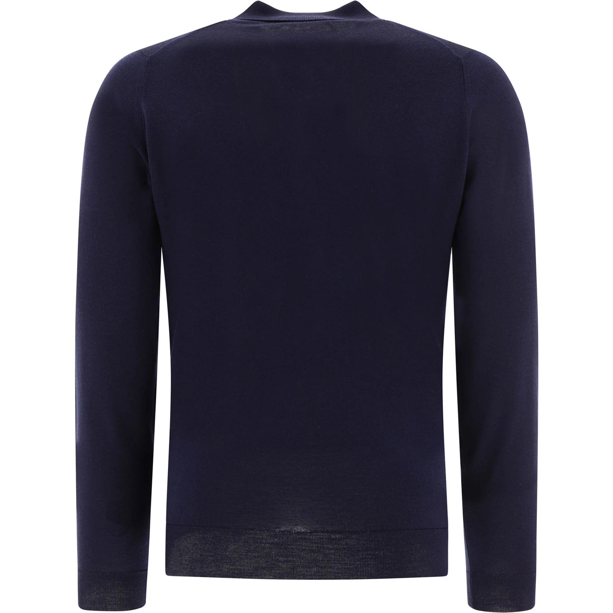 "Belper" merino wool polo shirt