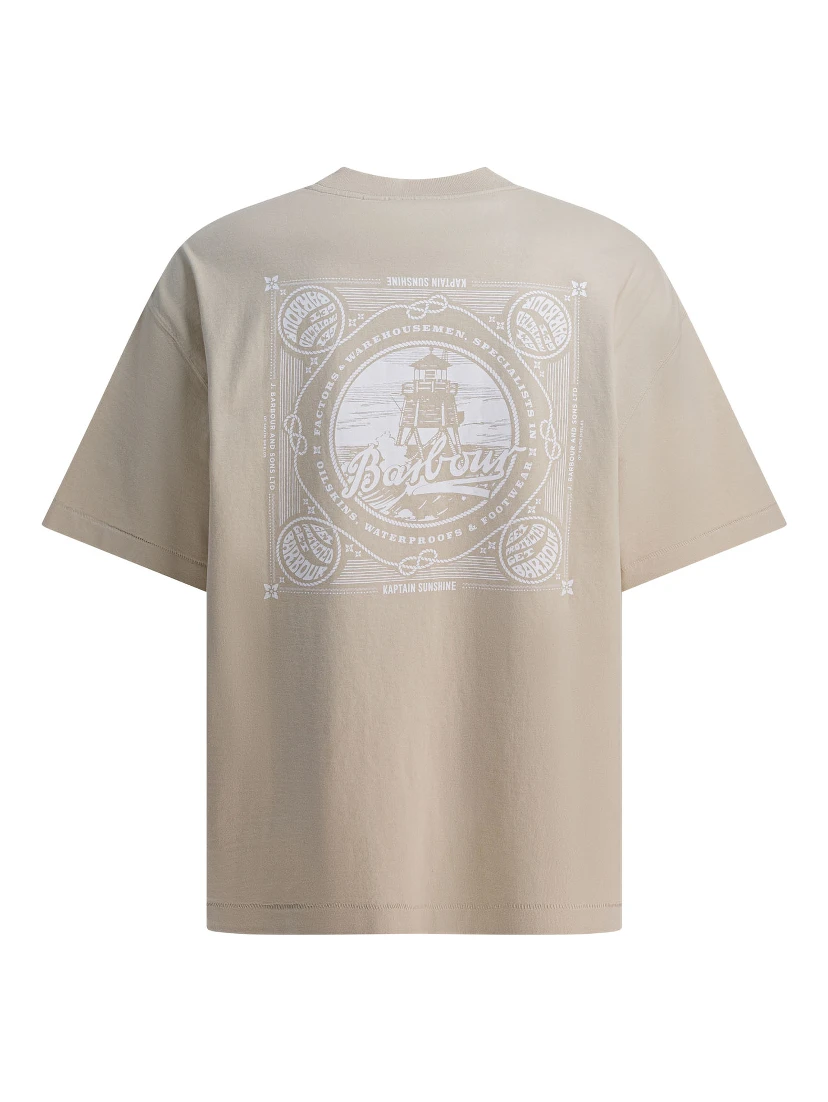 "Barbour x Kaptain Sunshine" T-shirt